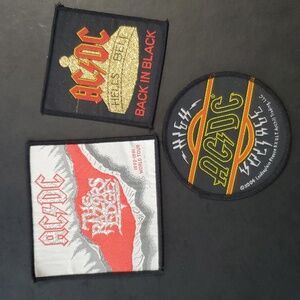 Vintage AC/DC Patches